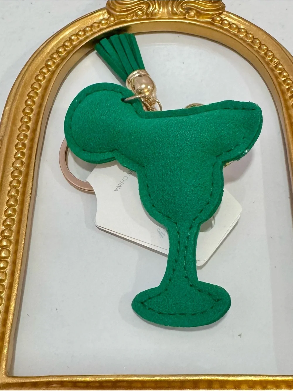 New Margarita Drink Keychain  with Tassel
